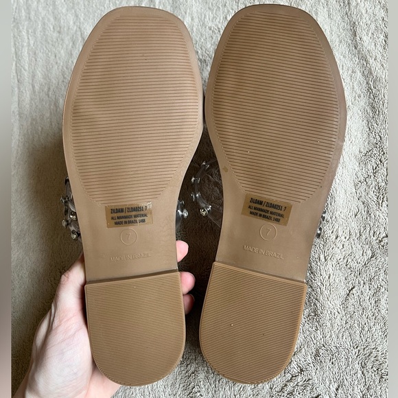 Steve Madden Zildam Rhinestone Studded Sandals - Picture 5 of 8